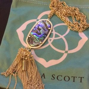 Kendra Scott ‘Rayne’ necklace in Abalone